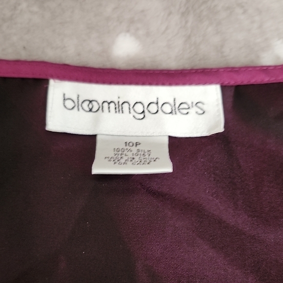 Bloomingdale's Women's Purple Tank Top Size 10P - Picture 2 of 5